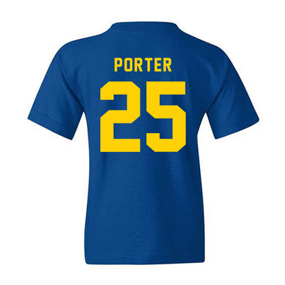 Delaware - NCAA Football : Jared Porter - Bowl Bound Sports Shersey Youth T-Shirt-1
