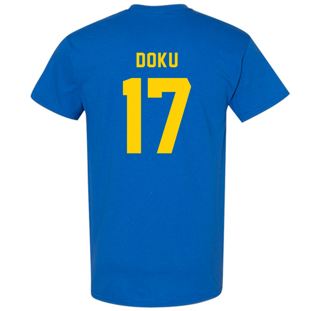 Delaware - NCAA Football : Emmanuel Doku - Bowl Bound Sports Shersey T-Shirt-1