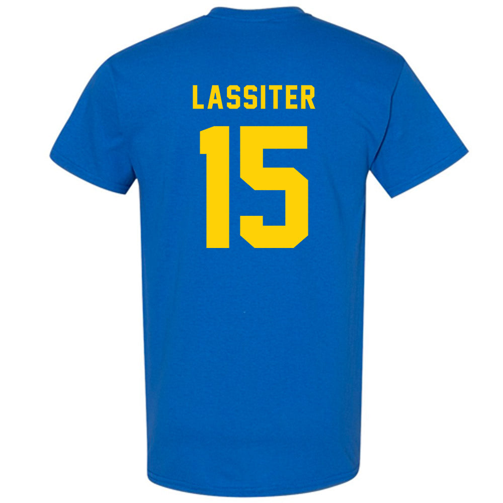 Delaware - NCAA Football : Gevaris Lassiter - Bowl Bound Sports Shersey T-Shirt-1