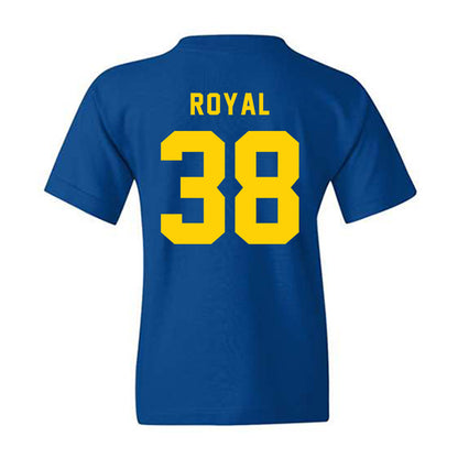 Delaware - NCAA Football : Kingsley Royal - Bowl Bound Sports Shersey Youth T-Shirt-1