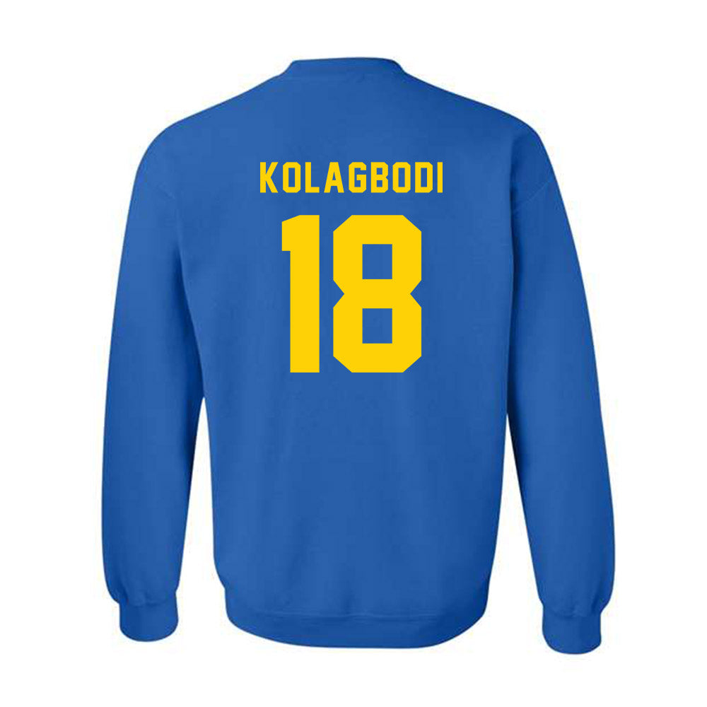 Delaware - NCAA Football : Jamarion Kolagbodi - Bowl Bound Sports Shersey Crewneck Sweatshirt-1