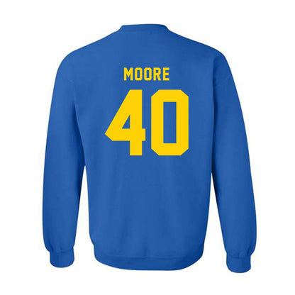 Delaware - NCAA Football : Scott Moore - Bowl Bound Sports Shersey Crewneck Sweatshirt-1