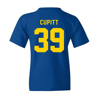 Delaware - NCAA Football : Josh Cupitt - Bowl Bound Sports Shersey Youth T-Shirt-1