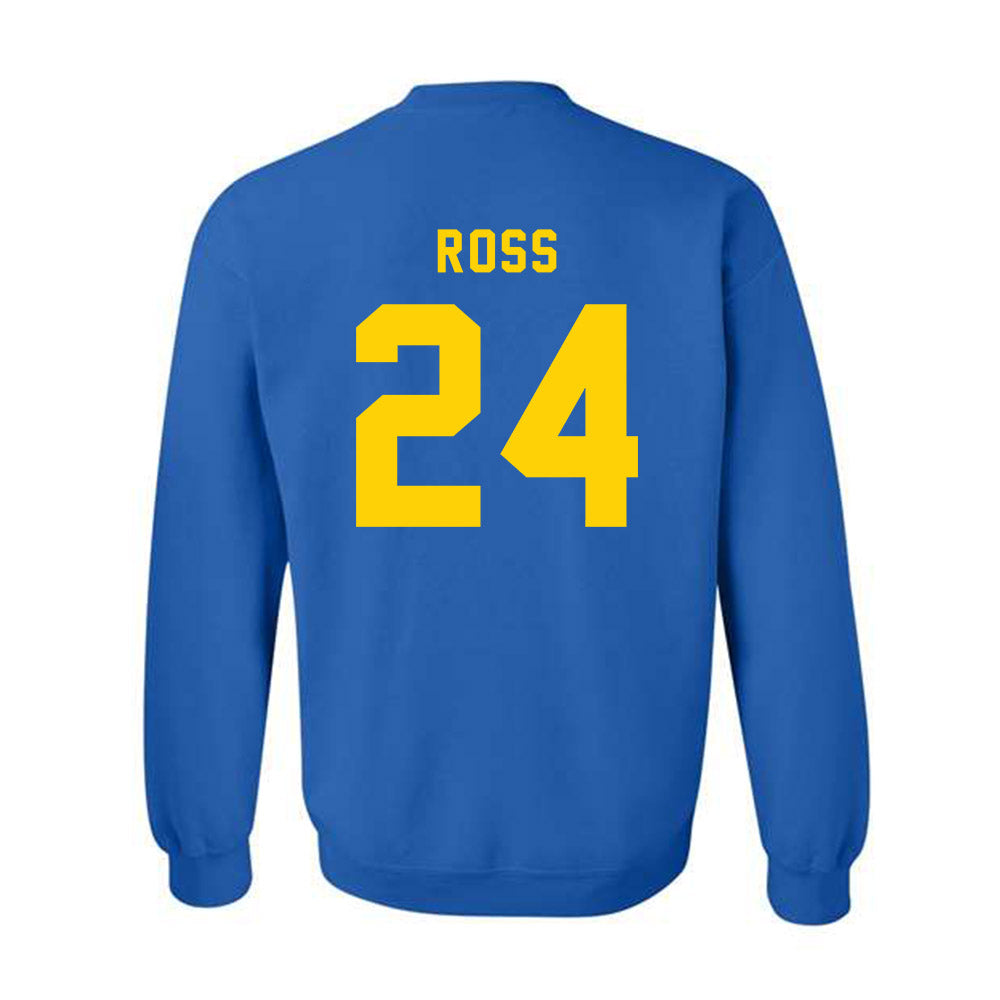 Delaware - NCAA Football : Jalen Ross - Bowl Bound Sports Shersey Crewneck Sweatshirt-1