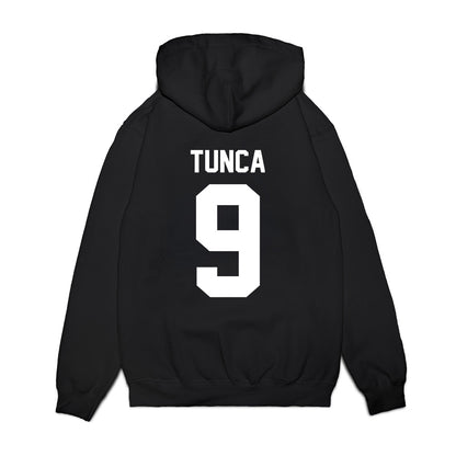 Penn State - NCAA Men's Basketball : Emre Tunca - Vintage Shersey Premium Hooded Sweatshirt-1