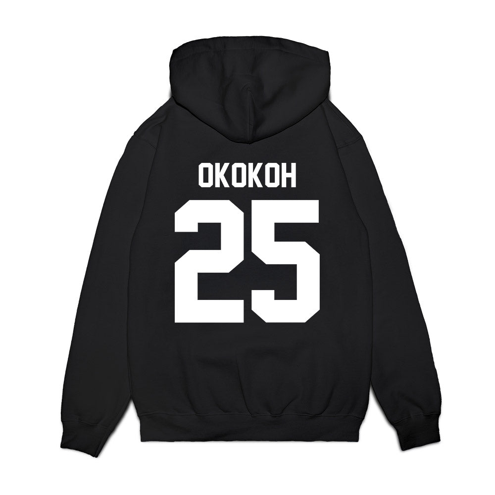 Penn State - NCAA Women's Basketball : Rachael Okokoh - Vintage Shersey Premium Hooded Sweatshirt-1