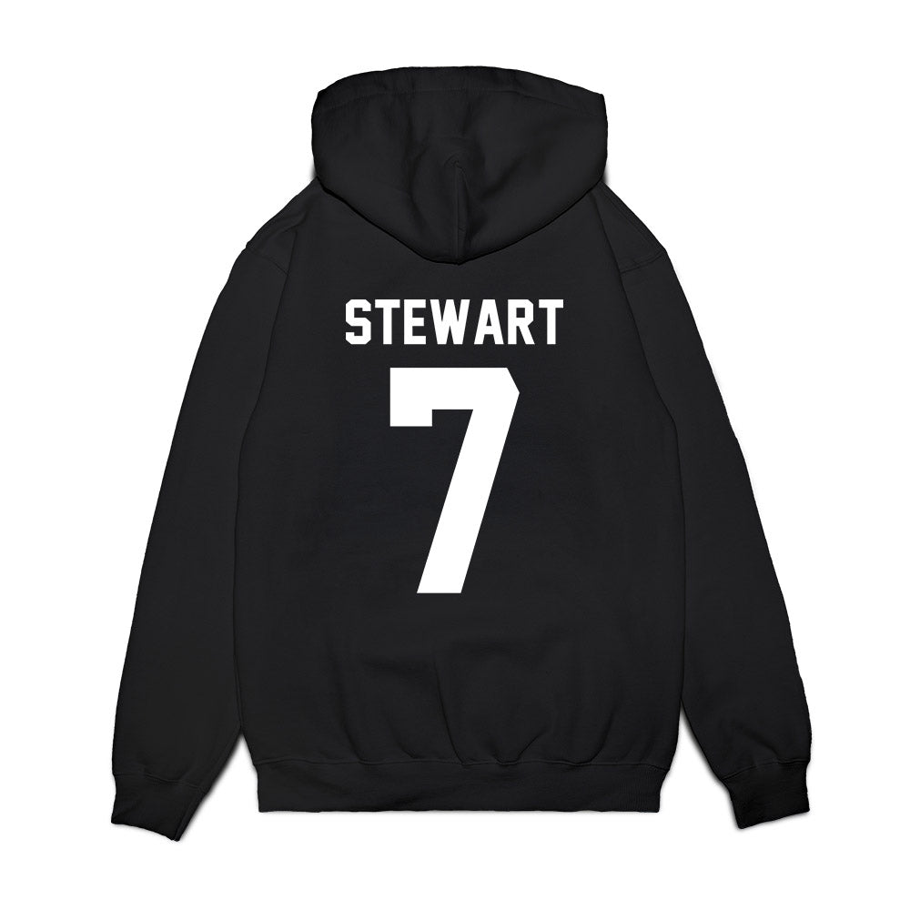 Penn State - NCAA Men's Basketball : Dominick Stewart - Vintage Shersey Premium Hooded Sweatshirt-1