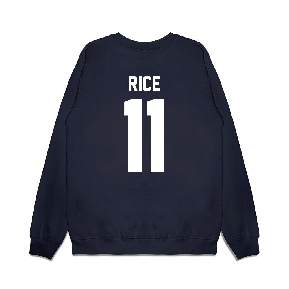 Penn State - NCAA Men's Basketball : Eli Rice - Vintage Shersey Premium Crewneck Sweatshirt-1