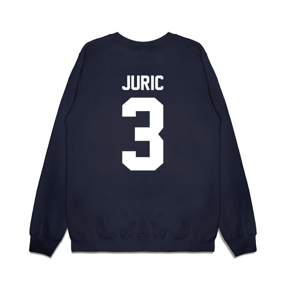 Penn State - NCAA Men's Basketball : Ivan Juric - Vintage Shersey Premium Crewneck Sweatshirt-1