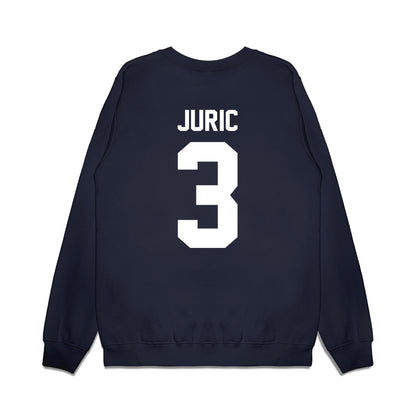 Penn State - NCAA Men's Basketball : Ivan Juric - Vintage Shersey Premium Crewneck Sweatshirt-1