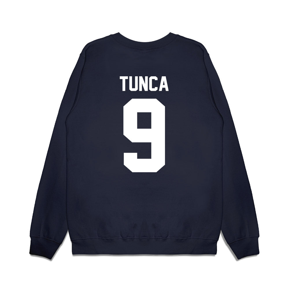 Penn State - NCAA Men's Basketball : Emre Tunca - Vintage Shersey Premium Crewneck Sweatshirt-1