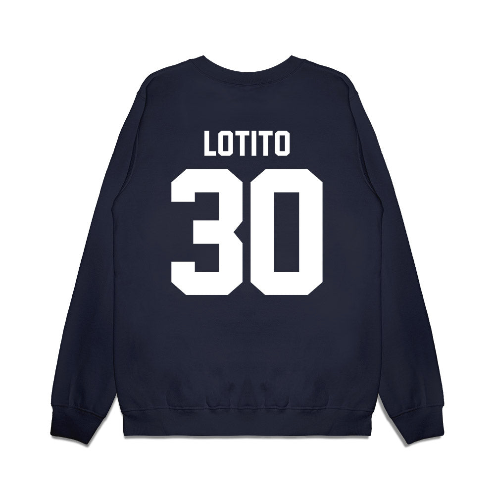 Penn State - NCAA Men's Basketball : Chris Lotito - Vintage Shersey Premium Crewneck Sweatshirt-1