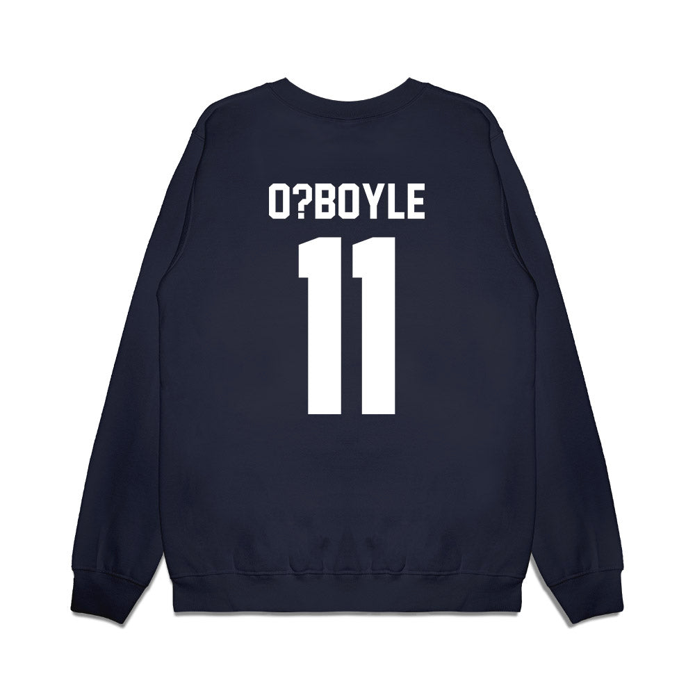 Penn State - NCAA Men's Basketball : Leo O?Boyle - Vintage Shersey Premium Crewneck Sweatshirt-1