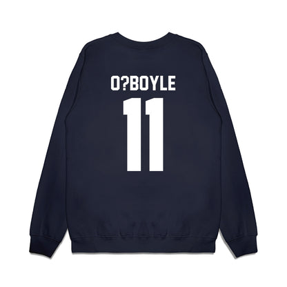 Penn State - NCAA Men's Basketball : Leo O?Boyle - Vintage Shersey Premium Crewneck Sweatshirt-1