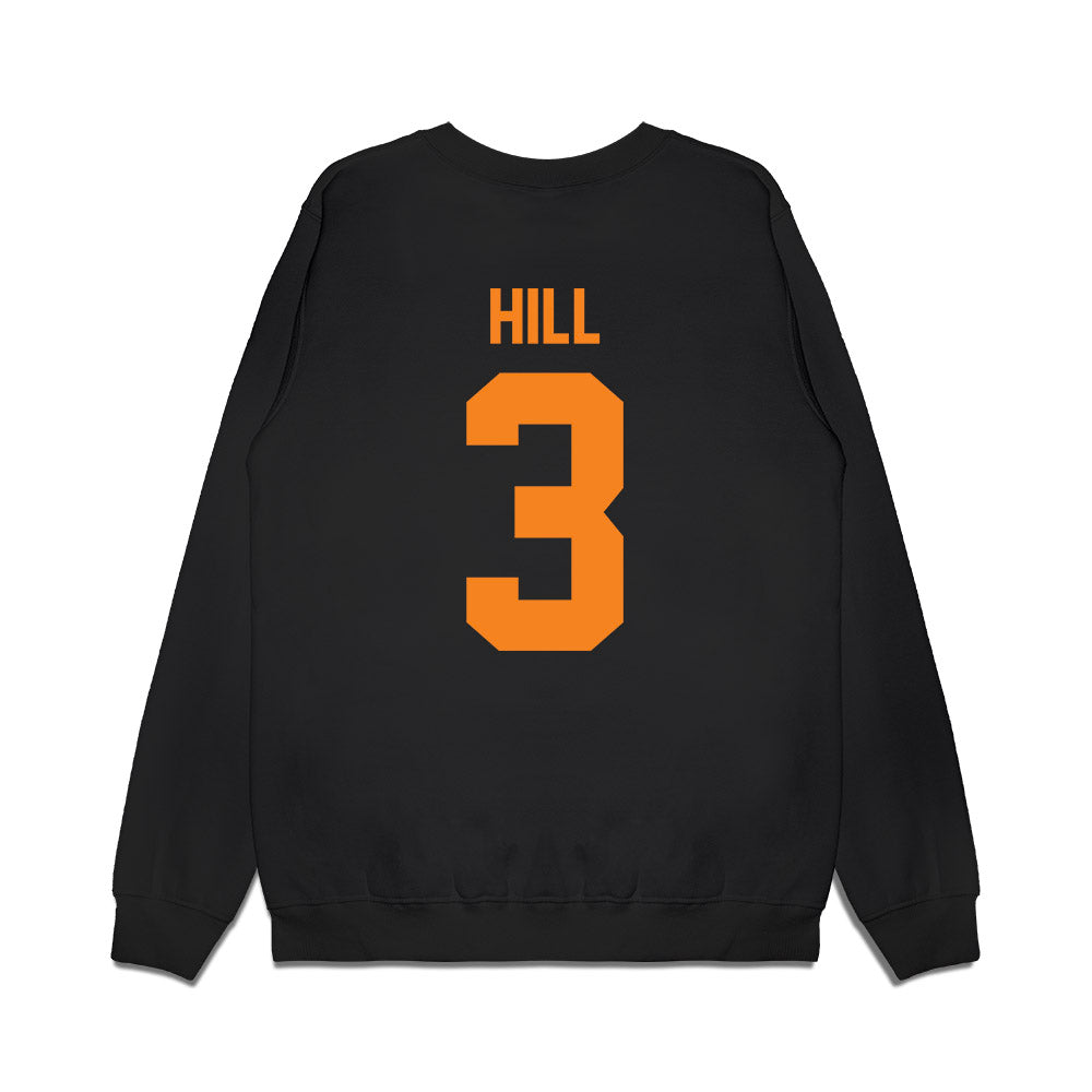 Tennessee - NCAA Men's Basketball : Terrence Hill - Vintage Volunteers Premium Crewneck Sweatshirt-1