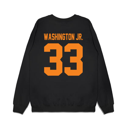 Tennessee - NCAA Men's Basketball : Christopher Washington Jr. - Vintage Volunteers Premium Crewneck Sweatshirt-1