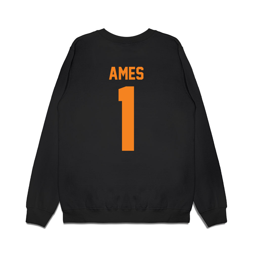 Tennessee - NCAA Men's Basketball : Darrin Ames - Vintage Volunteers Premium Crewneck Sweatshirt-1