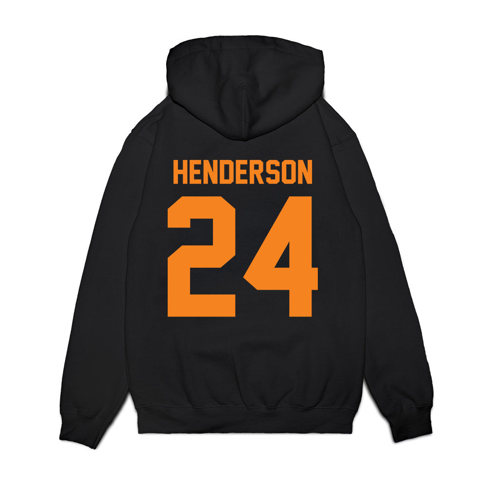 Tennessee - NCAA Men's Basketball : Troy Henderson - Vintage Volunteers Premium Hooded Sweatshirt-1