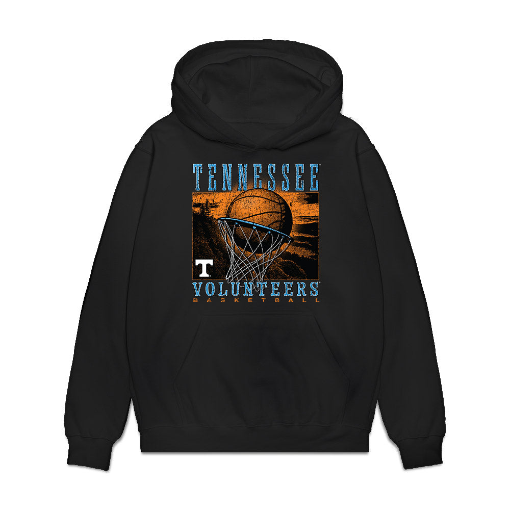 Tennessee - NCAA Women's Basketball : Lazaria Spearman - Vintage Volunteers Premium Hooded Sweatshirt-0