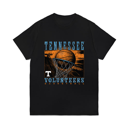 Tennessee - NCAA Women's Basketball : Aaliyah Moore - Vintage Volunteers Comfort Colors T-Shirt-0