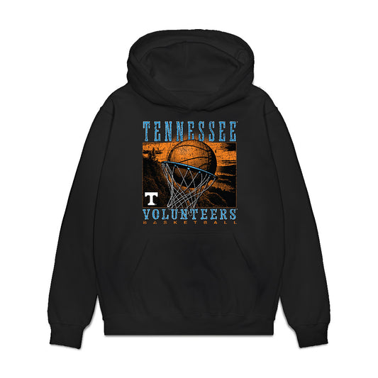 Tennessee - NCAA Men's Basketball : Darrin Ames - Vintage Volunteers Premium Hooded Sweatshirt-0