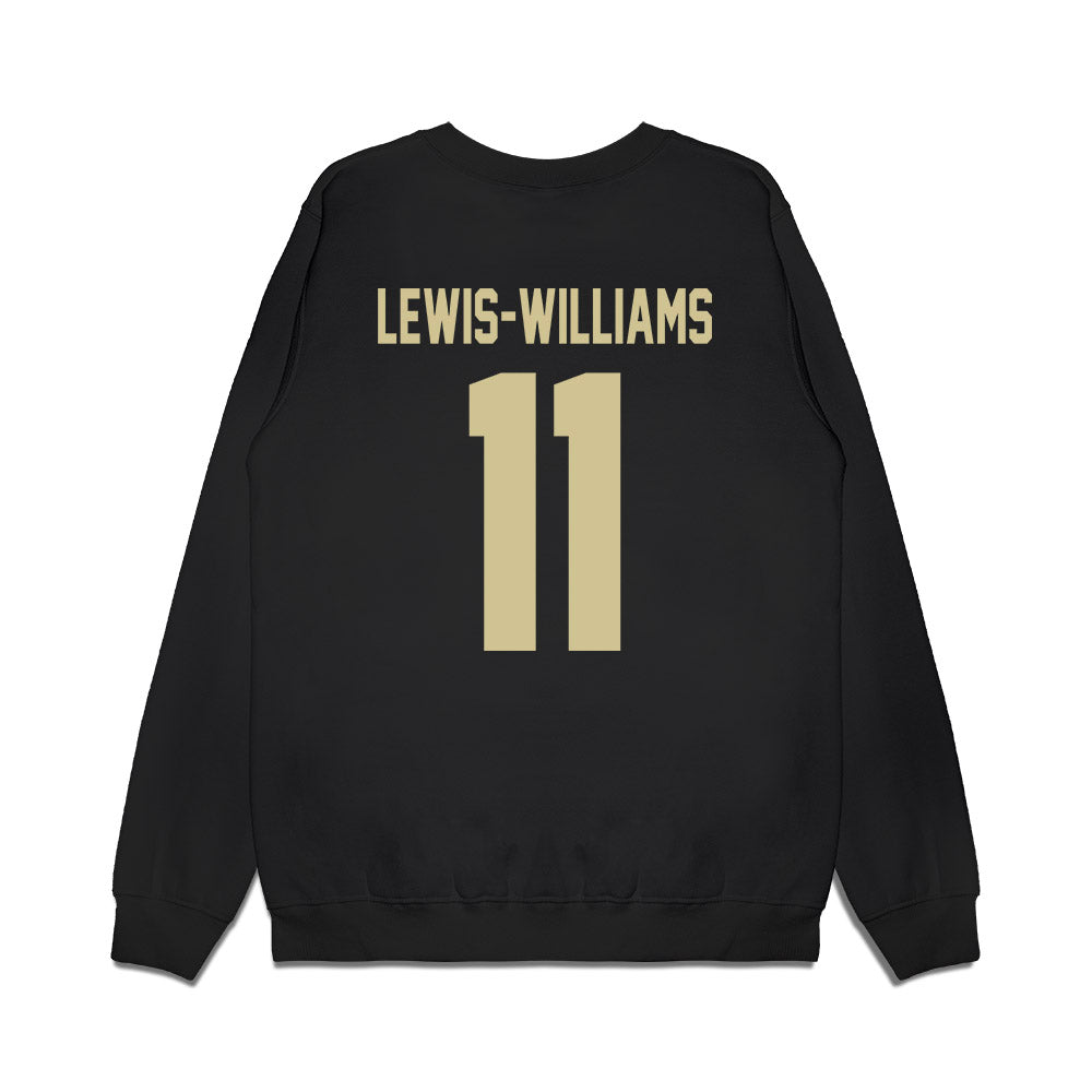 USF - NCAA Women's Basketball : Kirsten Lewis-Williams - Vintage Bulls Premium Crewneck Sweatshirt-1