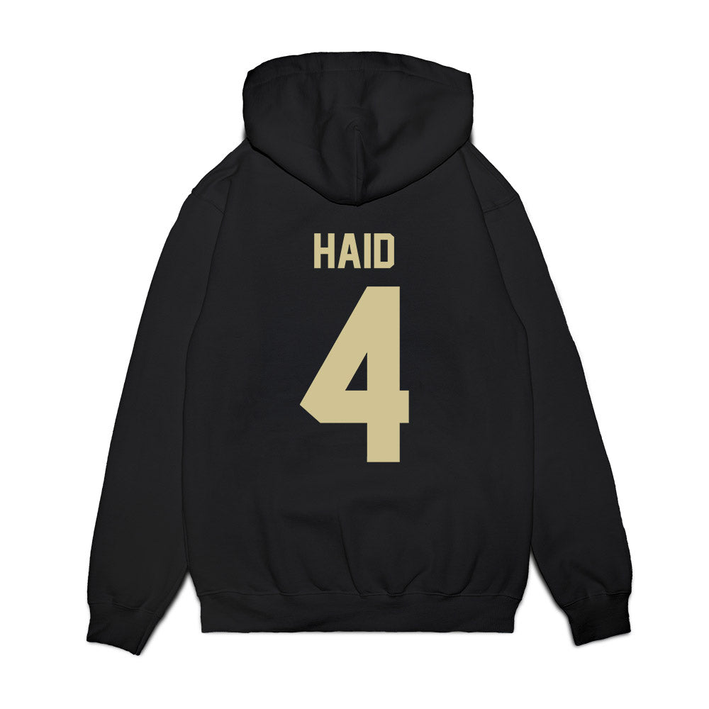 USF - NCAA Men's Basketball : Devin Haid - Vintage Bulls Premium Hooded Sweatshirt-1
