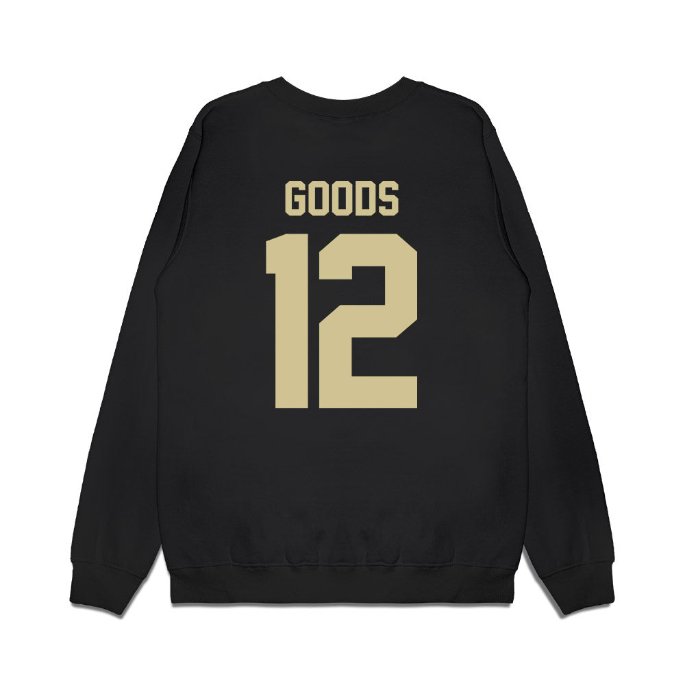 USF - NCAA Men's Basketball : Richard Goods - Vintage Bulls Premium Crewneck Sweatshirt-1