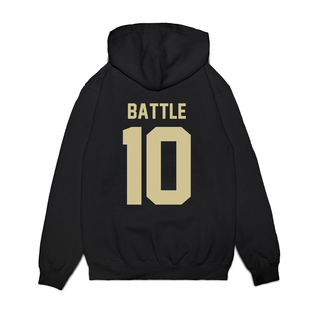 USF - NCAA Women's Basketball : Edyn Battle - Vintage Bulls Premium Hooded Sweatshirt-1