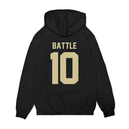 USF - NCAA Women's Basketball : Edyn Battle - Vintage Bulls Premium Hooded Sweatshirt-1