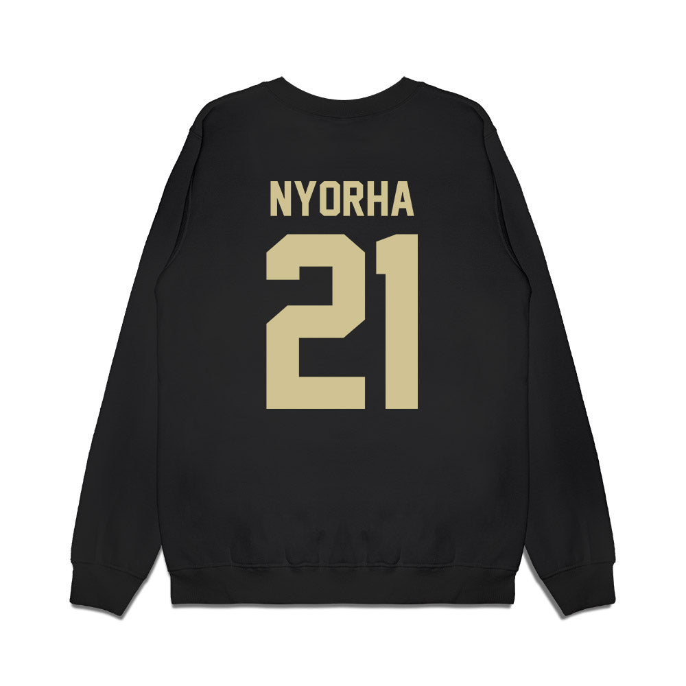 USF - NCAA Men's Basketball : Adriel Nyorha - Vintage Bulls Premium Crewneck Sweatshirt-1