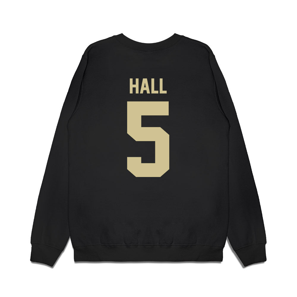 USF - NCAA Women's Basketball : Brooklyn Hall - Vintage Bulls Premium Crewneck Sweatshirt-1
