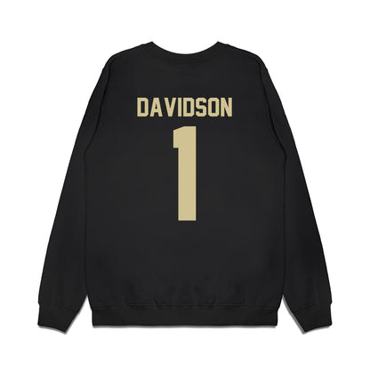 USF - NCAA Women's Basketball : Katie Davidson - Vintage Bulls Premium Crewneck Sweatshirt-1