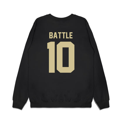 USF - NCAA Women's Basketball : Edyn Battle - Vintage Bulls Premium Crewneck Sweatshirt-1