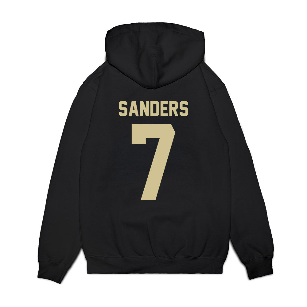 USF - NCAA Men's Basketball : Caleb Sanders - Vintage Bulls Premium Hooded Sweatshirt-1