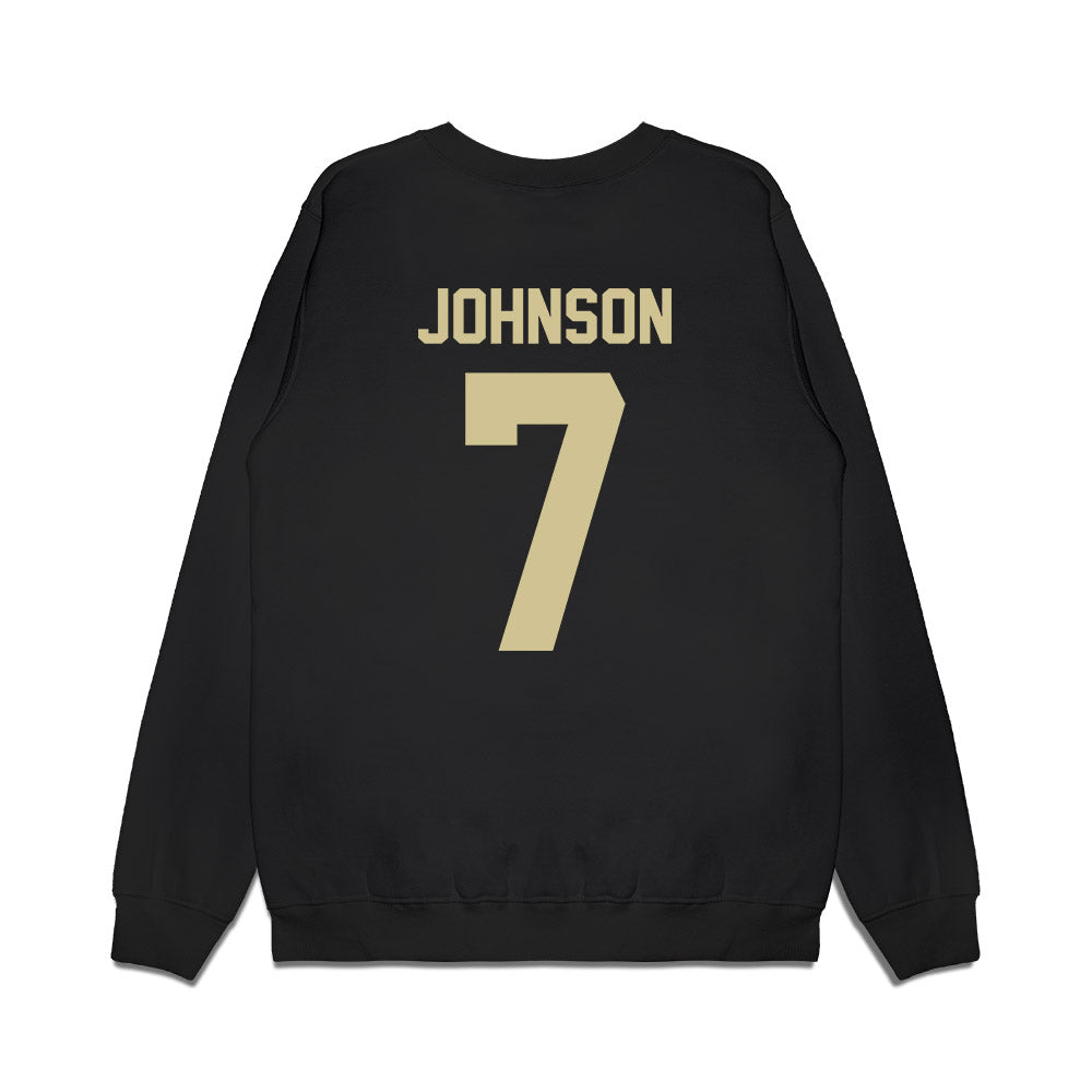 USF - NCAA Men's Basketball : Jayden Johnson - Vintage Bulls Premium Crewneck Sweatshirt-1