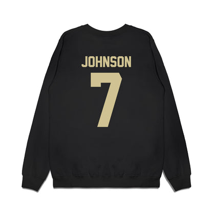 USF - NCAA Men's Basketball : Jayden Johnson - Vintage Bulls Premium Crewneck Sweatshirt-1
