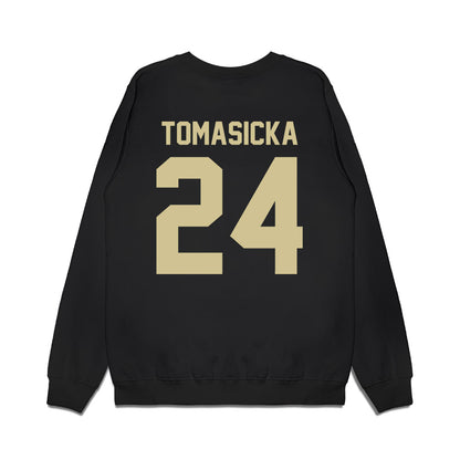 USF - NCAA Women's Basketball : Raina Tomasicka - Vintage Bulls Premium Crewneck Sweatshirt-1