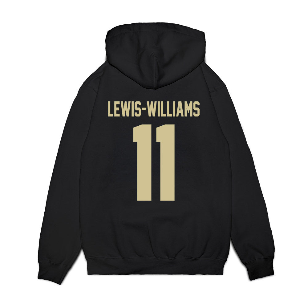 USF - NCAA Women's Basketball : Kirsten Lewis-Williams - Vintage Bulls Premium Hooded Sweatshirt-1