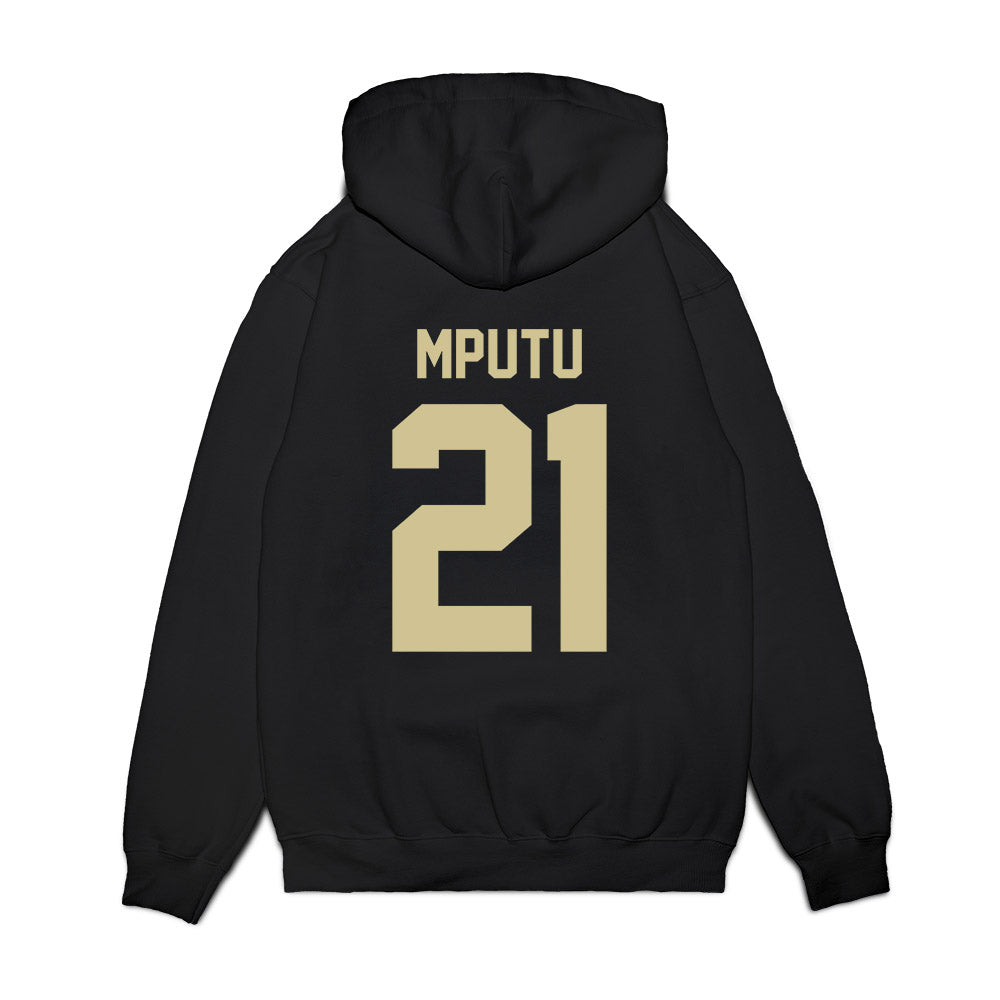 USF - NCAA Women's Basketball : Lor Mputu - Vintage Bulls Premium Hooded Sweatshirt-1