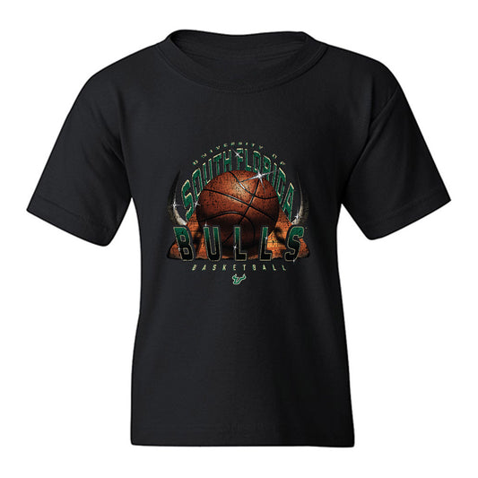 USF - NCAA Women's Basketball : Kendall Puryear - Vintage Bulls Youth T-Shirt-0