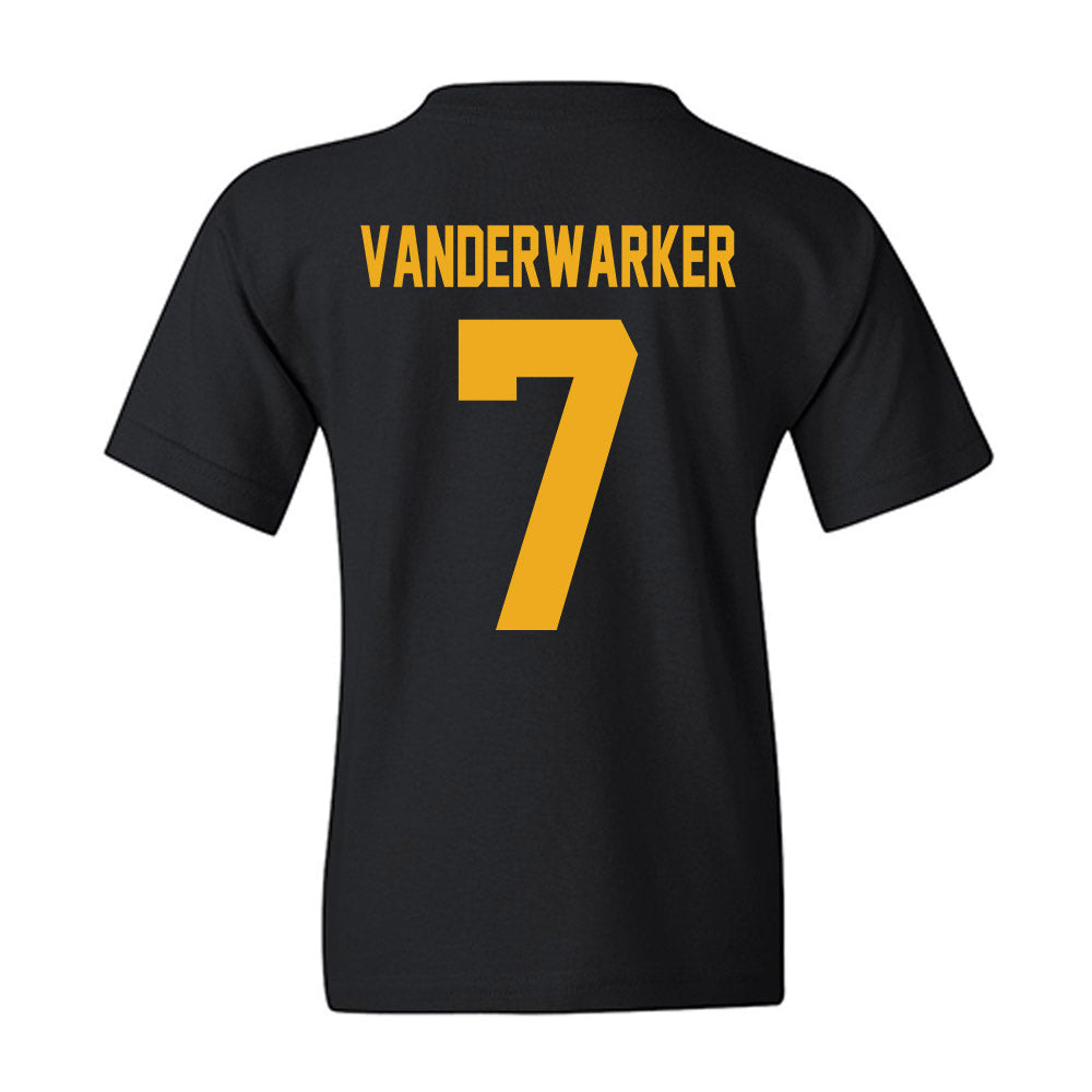 Kent State - NCAA Men's Basketball : Landon Vanderwarker - Vintage Basketball Youth T-Shirt-1
