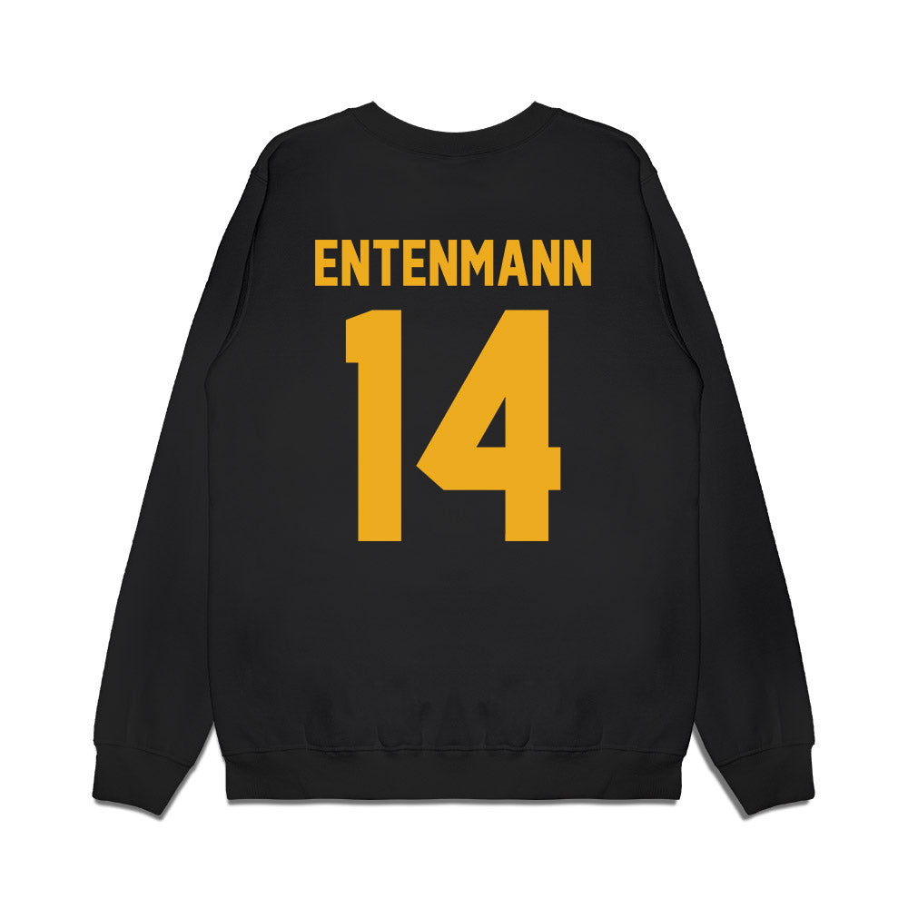 Kent State - NCAA Men's Basketball : Magnus Entenmann - Vintage Basketball Premium Crewneck Sweatshirt-1