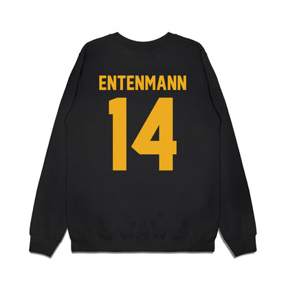 Kent State - NCAA Men's Basketball : Magnus Entenmann - Vintage Basketball Premium Crewneck Sweatshirt-1