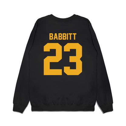 Kent State - NCAA Women's Basketball : Mya Babbitt - Vintage Basketball Premium Crewneck Sweatshirt-1