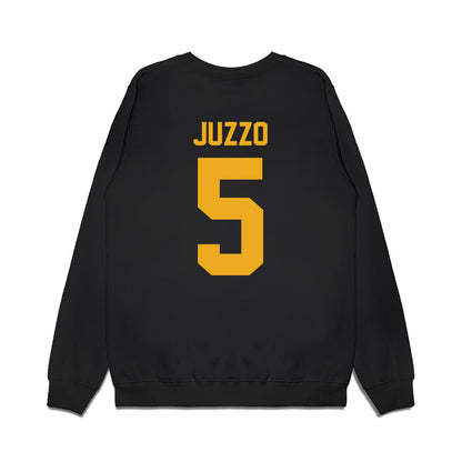 Kent State - NCAA Women's Basketball : Bianca Juzzo - Vintage Basketball Premium Crewneck Sweatshirt-1