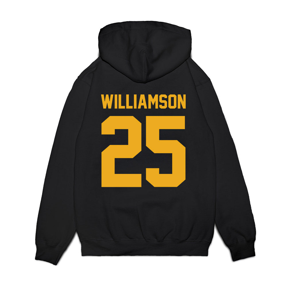 Kent State - NCAA Men's Basketball : Jahari Williamson - Vintage Basketball Premium Hooded Sweatshirt-1
