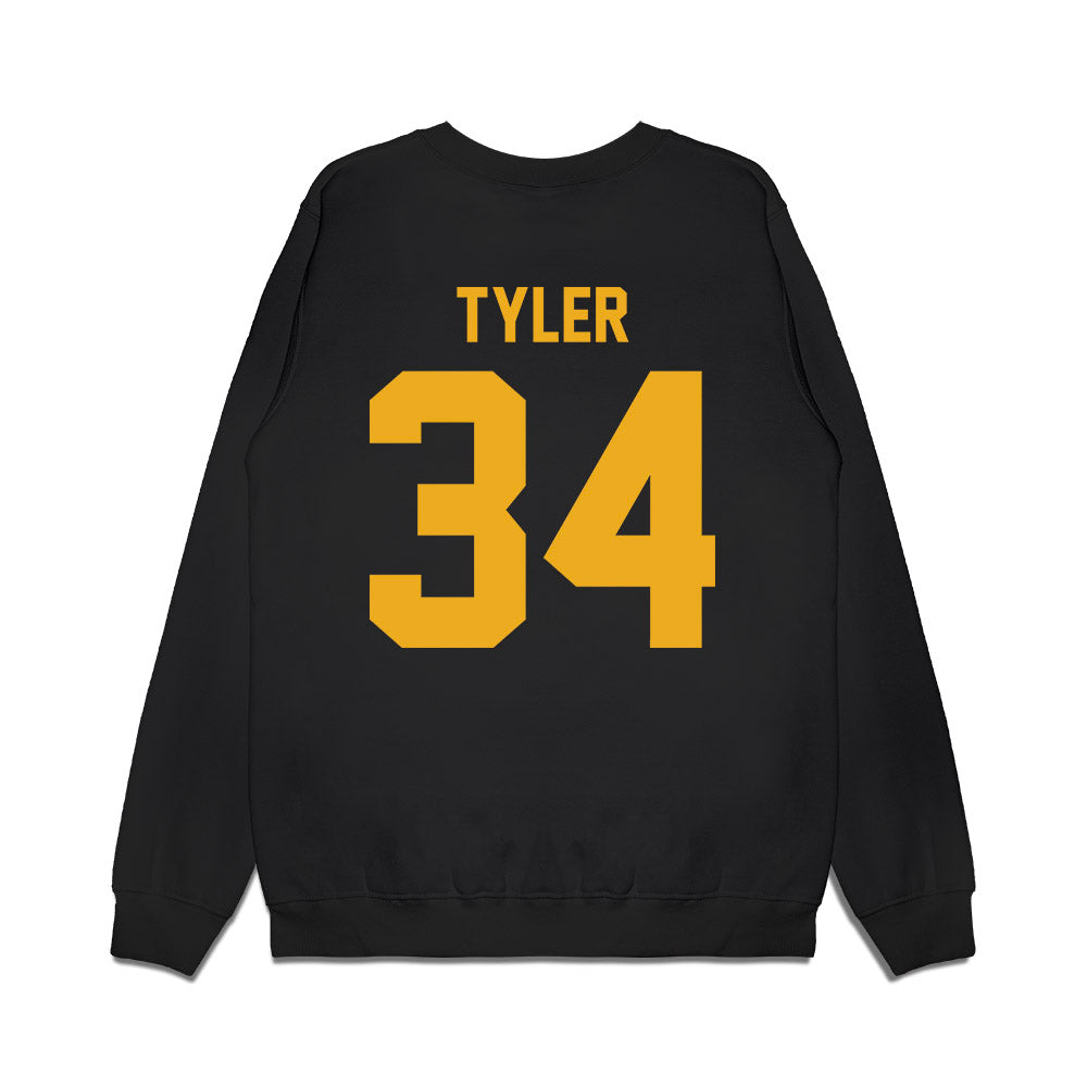 Kent State - NCAA Women's Basketball : Janae Tyler - Vintage Basketball Premium Crewneck Sweatshirt-1