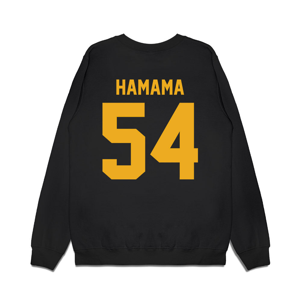 Kent State - NCAA Men's Basketball : Omer Hamama - Vintage Basketball Premium Crewneck Sweatshirt-1