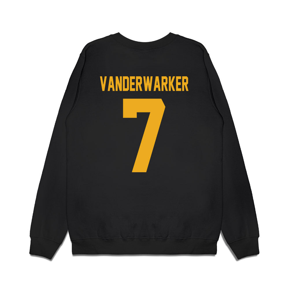 Kent State - NCAA Men's Basketball : Landon Vanderwarker - Vintage Basketball Premium Crewneck Sweatshirt-1